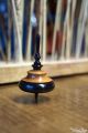 Captain Spinning Top Collector Toys Wooden Game Ebony Plum Tree Buy Christmas Gift unique piece handcrafted luxurious object