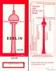 Ticket entree Tour de Berlin Fernsehturm TV radio Allemagne Souvenir Monument Historique Fernseh und UKW Turm