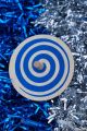  Joyeux Noel Couleur Bleu Toupie en Bois Jouet avec Spirale Jeu Enfant Cadeau Original Anniversaire Acheter Jeux Toupies Bois
