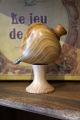 Antique Jeux de Collection en Bois Local Merisier Piece Unique Cadeau original fete peres papa Artisanat France Toupie Shop