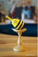 Toupie Bee Jouet en Bois Rigolo Abeille Cadeau Enfant