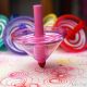Toupie avec Crayon Feutre Jouet pas cher Dessin Activite Enfant Animation Jeux Coloriages Cadeau Anniversaire