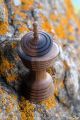 Mystere Objet Insolite Bois Naturel Noyer Artisanat Tourneur sur Bois Jeux Fabrication France Cadeau Original Noel Toupie Shop