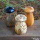  	Toupie Bolet bel objet deco en bois naturel jeu artisanal fabrication francaise acheter cadeau insolite collection Toupie Shop