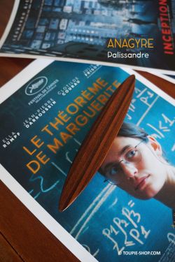 Anagyre en Bois Palissandre Jeux Sciences Artisanat Fabrique en France Cinema Film Theoreme Marguerite Toupie Shop