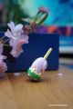 Porte Bonheur Japonais Toupie Sakura Cerisier en Fleur Jouet Magique fabrique au Japon Cadeau Original Jeux Toupie Shop