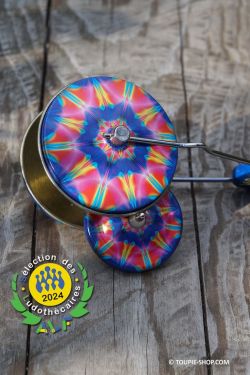 Hippie Jouet en metal Selection des ludothecaires ALF Association ludotheques francaises Jeux Toupie Shop Magasin jouets toupies