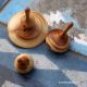 Collection 3 Toupies en Bois If Jouet Artisanal Made in France Toupie Shop Magasin Jeux Acheter Cadeau Original