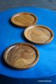 Mini plateau pour toupies en bois olivier accessoire jeux acheter cadeau artisanal piece unique jouet anniversaire Toupie Shop