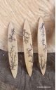 Belle Histoire Anagyre Arbre de Vie Yggdrasil Toupie Originale en Bois Ebene Blanc Acheter Cadeau Piece Unique Fabrique France