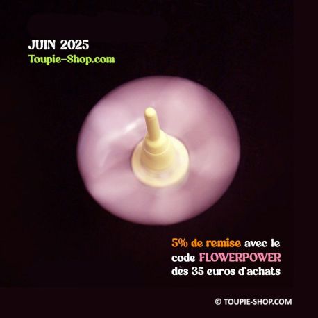 Code promo Toupie Shop magasin de jouet specialise jeux toupies en bois metal achat cadeau enfant original