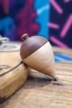 Trompo toupie ancienne en bois hetre noyer jouet traditionnel jeux avec fil corde ficelle fabrication artisanale Toupie Shop