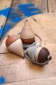 comment lancer toupie en bois avec ficelle jeux traditionnels jouets anciens en bois hetre noyer poirier artisanat Toupie Shop