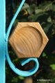 Alveole plateau en bois pour toupie jeux abeille cadeau original artisanal noel magasin jouet Toupie Shop