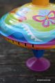 Jeux peace and love grande toupie en metal acheter jouet eveil bebe cadeau anniversaire enfant 1 an magasin Toupie Shop