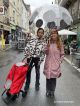 Animation Toupie Shop evenement nantes rue joffre jeux toupies concours jouet en bois metal cadeau enfant adulte parapluie