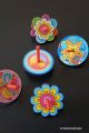Toupies multicolore peace and love achat jeux en bois pour enfant jouet eveil cadeau anniversiare noel paix amour toupie shop