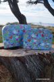 Valise en carton peace and love collection toupies accessoires jeux Toupie Shop acheter cadeau original deco chambre enfant