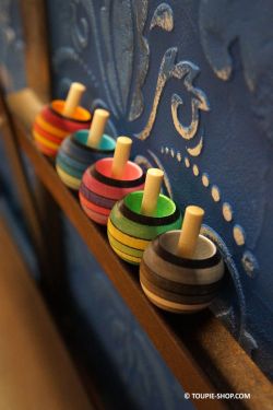 Tippe-top toupie en bois qui se retourne en rotation jouet magique cadeau enfant adulte jeux artisanat toupie shop