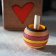 Tippe-top toupie renversante jouet en bois qui se retourne en rotation cadeau enfant jeux magie artisanat toupie shop