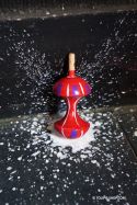 Toupie Trognon, jouet en bois artisanal surprenant en rotation ! Jeux d’illusions d’optique