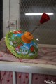 Metal Toupie Jouet Ancien Jeux de Ferme avec Animaux Toupie Shop Magasin Jouets Jeu Original Cadeau Noel Enfant