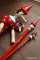 Collection histoire pinocchio toupie crayons marionnette pantin acheter jouet en bois made in italy jeux cadeau enfant