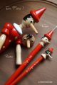 animation enfant toupie pantin en bois crayon stylo a bille jeux pinocchio collection jouet fabrique en italie idee cadeau anniv