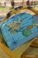  	Valise en carton poignee fermeture metal ancienne carte du monde achat boite de rangement jeux jouet toupie cadeau enfant