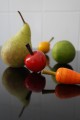 5 Fruits Légumes par Jour Jeux de Toupies en Bois Laqué Deco Collection de Jouets Toupie Shop Magasin Jouet Cadeau Original