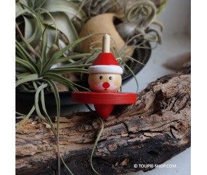 Toupie Père Noël Jeux Enfant Jouet en Bois Pas Cher Calendrier Avant Cadeau Original Toupie Shop Magasin Jouets Acheter Toupies