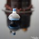 Mini Toupie en Porcelaine Jeux de Collection Fève Originale Toupie-Shop Magasin Jouets Cadeaux Jeu Fete Epiphanie