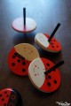 Ti Toupie en Bois Jeux Coccinelle Jouet Anniversaire Enfant Toupie Shop