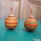 Bulle Jouet en Bois Artisanal Toupie Enfant Jeux Fille Garçon Toupie Shop Magasin de Jouet sans pile