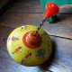 Ancienne Toupie Métal Carrousel Jeux avec Animaux Enfant Jouet Musical Toupie Shop Boutique de Jouets Toupies Achat