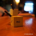 Cubique Toupie à Personnaliser Jouet en Bois Jeux Enfant