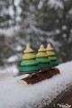 Forêt de Sapins Jeux de Toupie en Bois Artisanal Toupie Shop Magasin Jouets Toupies Déco Noel Cadeau Original