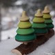  La Forêt de Sapins Jeux de Toupie en Bois Artisanal Jouet au Naturel Cadeau Original Toupie Shop Magasin Jouets Toupies