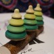  Jeu La Foret de 3 Sapins Jeux de Toupie en Bois Artisanal Jouet Noel Cadeau Original Toupie Shop Magasin Jouets Bois Toupies