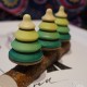  Jeu La Foret de 3 Sapins Jeux de Toupie en Bois Artisanal Jouet Noel Cadeau Original Toupie Shop Magasin Jouets Bois Toupies