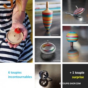 7 Toupies Incontournables Collection  Jouets Enfant Jeux Adulte Toupie Shop Magasin Jouet Cadeau Original