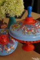 Manège Carrousel Grande Toupie en Métal Jeux Enfant Jouet Ancien Cadeau 1 an Anniversaire Toupie Shop Magasin Jouets Toupies