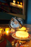 Gyroscope Jouet Lumineux Toupie en Métal Cadeau de Noël