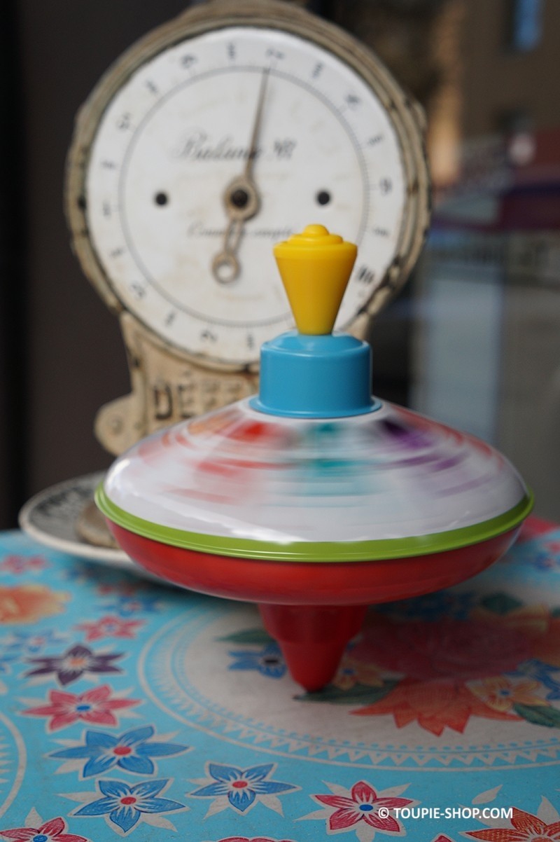 Toupie En Métallique Avec Lanceur - Jouet Pour Enfants 7 Ans Et + - Combat De Toupies - Cadeau Anniversaire