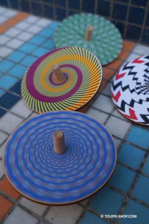 Jeux de Toupie Scientifique Avec Illusions Optiques Spirale Effet Toupie Shop Magasin Jouet en Bois Cadeau Anniversaire Enfant