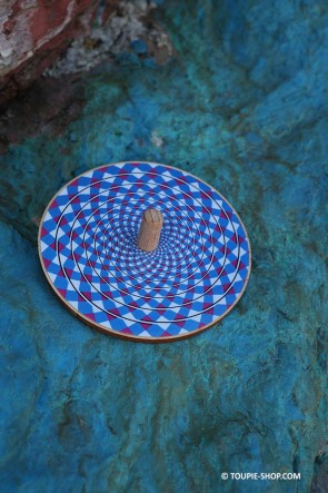 Toupie en Bois et Sciences Jeux Illusions Optiques Spirale Effet en Rotation Toupie Shop Magasin Jouet Achat Cadeau Enfant