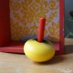 Toupet Jeux de Toupie Avec Smiley Jouet en Bois Amusant Toupie Shop Magasin de Jouets Enfants Fille Garçon Cadeau Original
