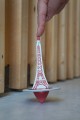 Toupie en Papier a Fabriquer Tour Eiffel Paris France Jeux Souvenir Carte Postale Collection Jouet Toupie Shop Boutique Toupies