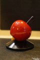 Toupie Pomme d'Amour avec Support en Bois Noir Fabriqué en Europe Jeux Accessoires Jouet Toupie Shop Magasin Jouets Toupies 