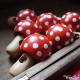 Champignon Toupie avec Lanceur Ficelle Jeux en Bois Artisanat Toupie Shop Magasin Jouets Achat Toupies Cadeau Enfant Adulte